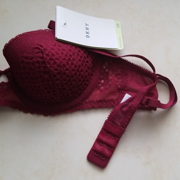 DKNY Women's Sheer Lace Balconette - Picture 8 of 8